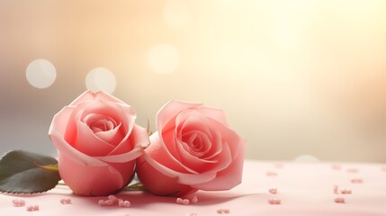 Beautiful roses for the background