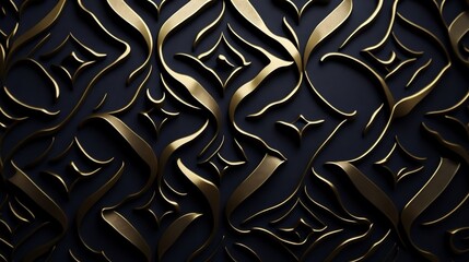 Silk Fabric - Flowes Pattern - Generative AI 
