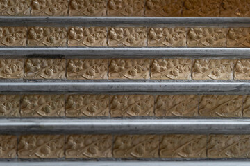 Hospital Sant Pau Barcelona old beautiful building stair detail tiles