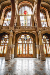 Hospital Sant Pau Barcelona old beautiful building architecture detail