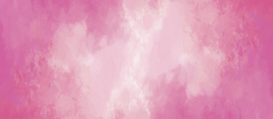 Fototapeta premium abstract watercolor background .watercolor background with pink and yellow color. Fantasy light red, pink shades watercolor background. subtle watercolor pink yellow gradient illustration.