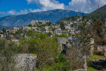 Obraz premium view of the mountains