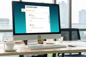 Customer experience and review analysis by modish computer software for corporate business