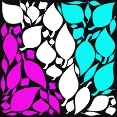 seamless leaf pattern