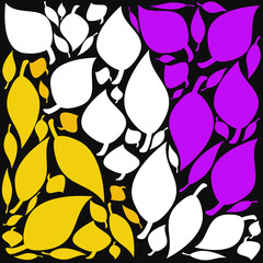 seamless leaf pattern