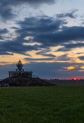 Blokzijl lighthouse, Flevoland, The Netherlands
