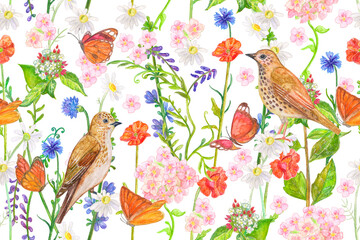 seamless floral pattern