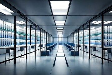 Obraz premium science lab Generated Ai