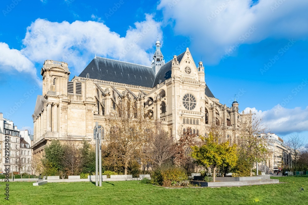 Canvas Prints Paris, the Saint-Eustache church