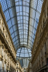 Milan, the galleria Vittorio Emanuel