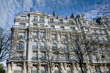 Paris, beautiful Haussmann facades