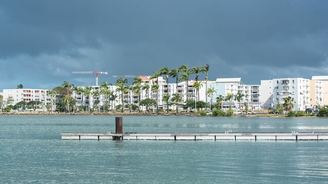 Guadeloupe, Pointe  Pitre city, the harbor