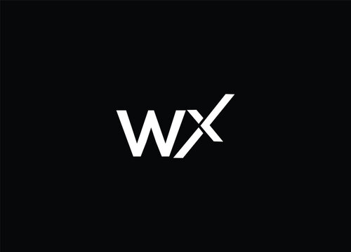 WX letter logo design and company logo
