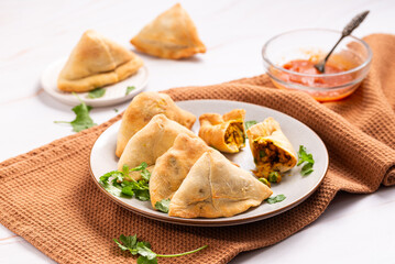Crispy Baked Vegetable Samosas: Healthy Vegan Appetizer
