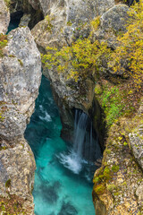 Great Soca Gorge (Velika korita Soce), Triglavski national park, Slovenia
