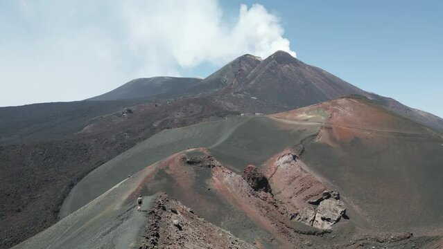 Etna Vulcano (Sicily, Italy) Drone