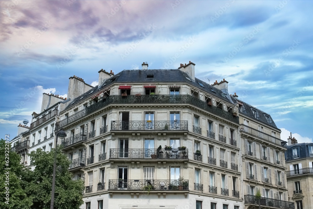 Canvas Prints paris, buildings in the marais