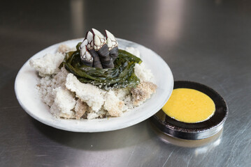 Pouce-pieds en croute de sel