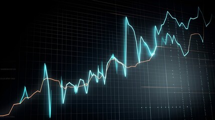 Increasing Graph Upward, charts climbing, increasing profits [Generative AI] 