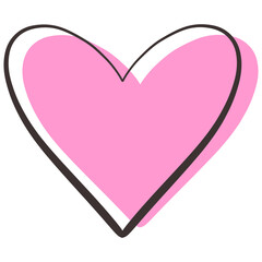 Heart shaped clip art objects Design for digital media, websites, templates, and more.