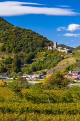 Hinterhaus castle ruins (Ruine Hinterhaus), Spitz, Wachau, UNESCO site, Lower Austria, Austria