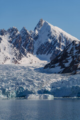 Glacier in Svalbard