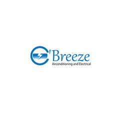 Air-conditioning and Electrical logo. freeze concept logo. Symbol of fridge or air conditioner.