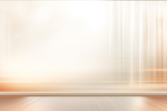 Minimal light colored abstract background with some lights coming in from a window