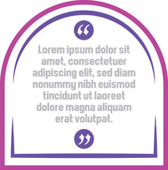 Vector set of Creative quote text template. Quote blank template. Quote bubble. frame of quotes. Print design. Quote form. Template vector set.