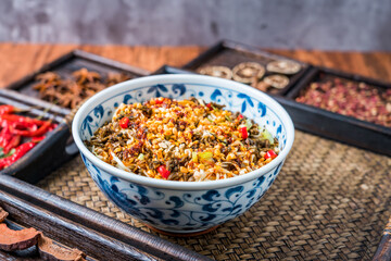 Yibin cuisine in Sichuan, China - Yibin fried noodles