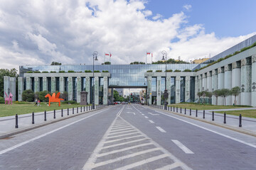 Supreme Court Building in Warsaw, Poland