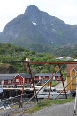 Obraz na płótnie Canvas Nusfjord, Lofoten, Norvège
