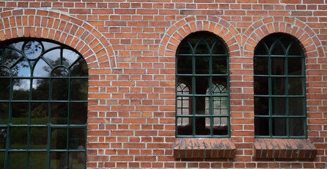 The beautiful Romantic Garden of Sanderumgaard in Denmark