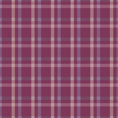 Gingham seamless pattern.pink background texture. Checked tweed plaid repeating wallpaper. Fabric design.