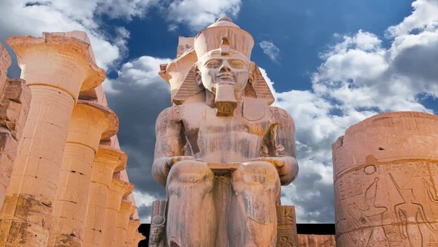 Luxor Temple, central temple of Amun-Ra, Luxor, Egypt