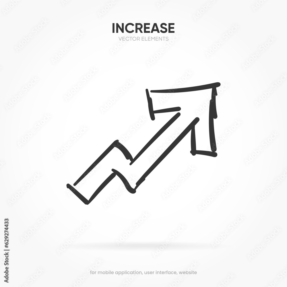 Poster financial analysis stats icon. growing graph. business chart. growths chart. progress bar. bar diagr