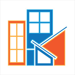 logo or symbol for apartment city and property