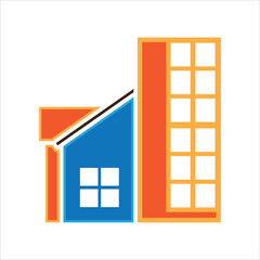 logo or symbol for apartment city and property