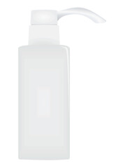 Hand soap bottle. vector illustration