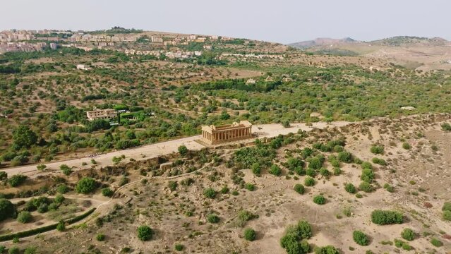 Valle di Templi Agrigento (Sicily) Drone