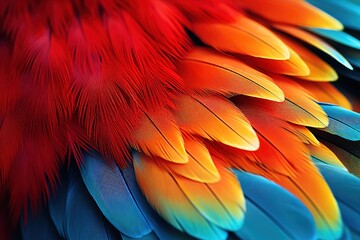 Obraz premium Blue and yellow macaw