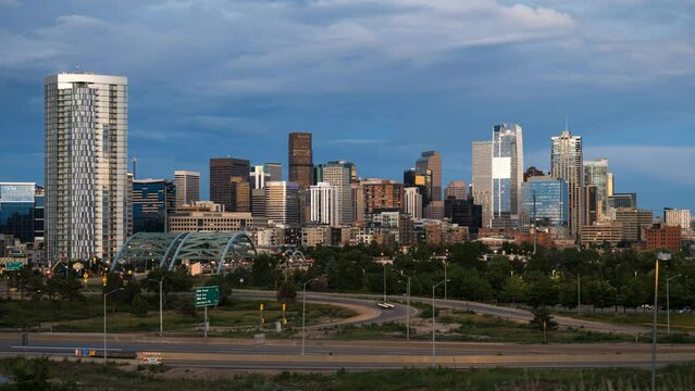 Denver, Colorado - Skyline Timelapse