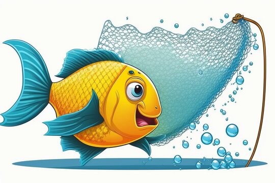 Catching Fish Cartoon Images – Browse 3,315 Stock Photos, Vectors, and  Video