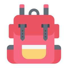 Bagpack Flat Icon