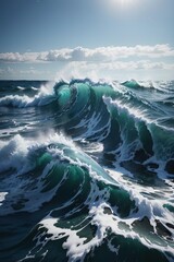 ocean waves © Artworld AI