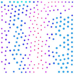 Vector circles and dots of various sizes and colors. Vicious and solid