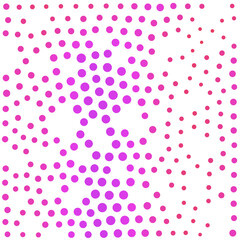 Vector circles and dots of various sizes and colors. Vicious and solid