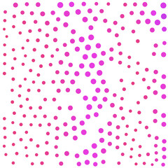 Vector circles and dots of various sizes and colors. Vicious and solid