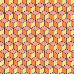 abstract geometric coloring hexagon pattern perfect for background, wallpaper