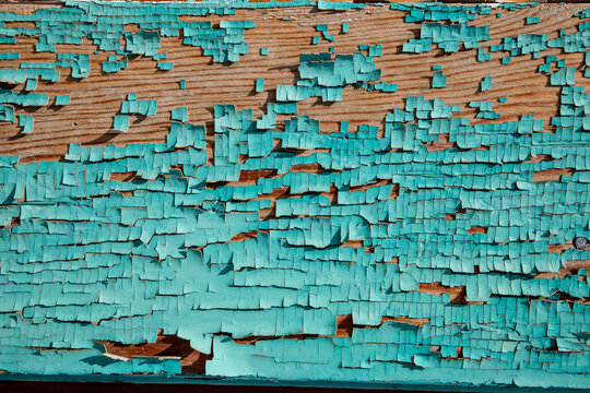 Peeling Paint on Wood
